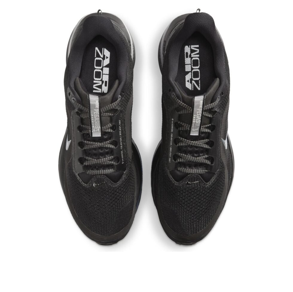 Nike Air Zoom Pegasus Premium 'Black Metallic Silver' HQ2592-005 - Image 2