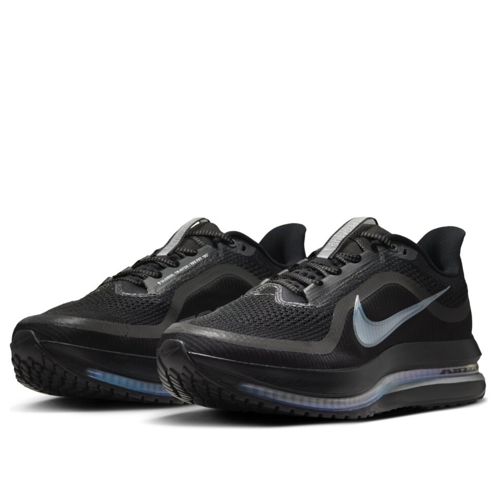 Nike Air Zoom Pegasus Premium 'Black Metallic Silver' HQ2592-005 - Image 4