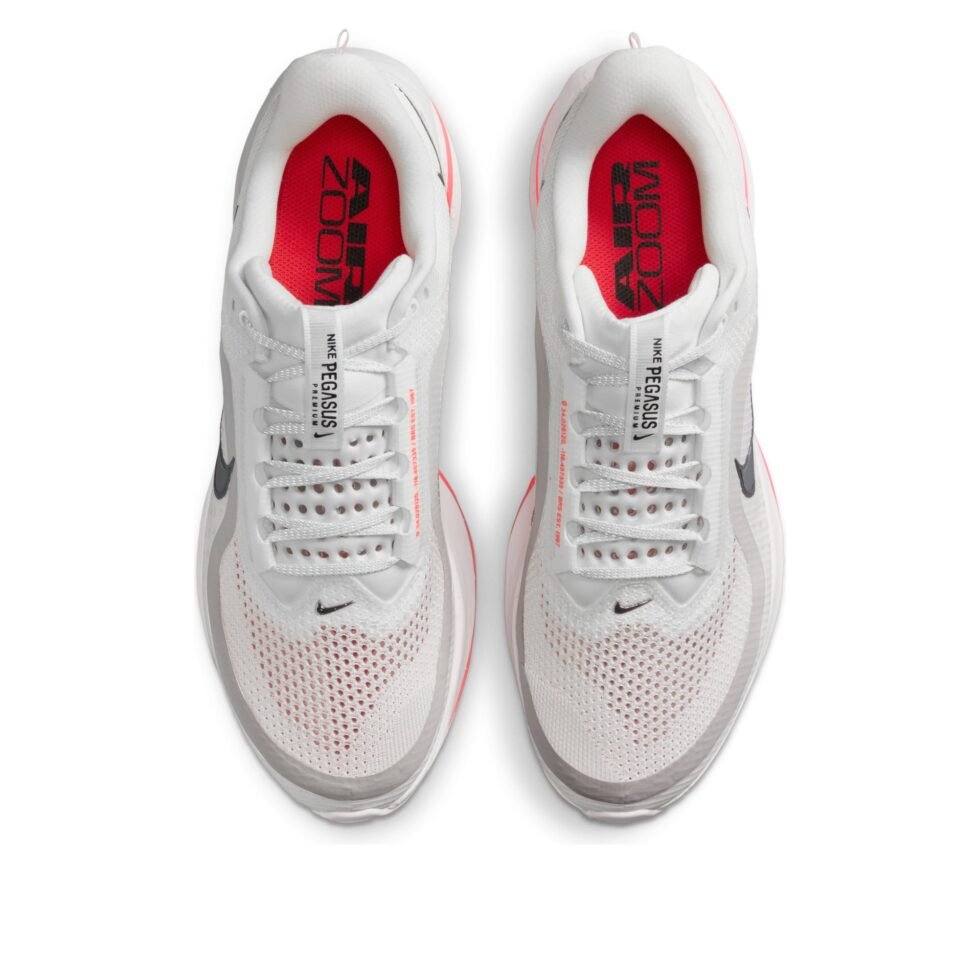 Nike Air Zoom Pegasus Premium 'Summit White Bright Crimson' HQ2592-101 - Image 2