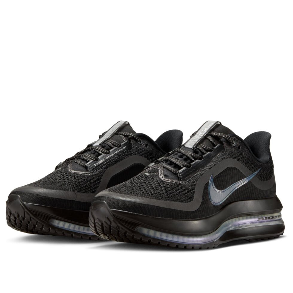 (WMNS) Nike Air Zoom Pegasus Premium 'Black Metallic Silver' HQ2593-004 - Image 4