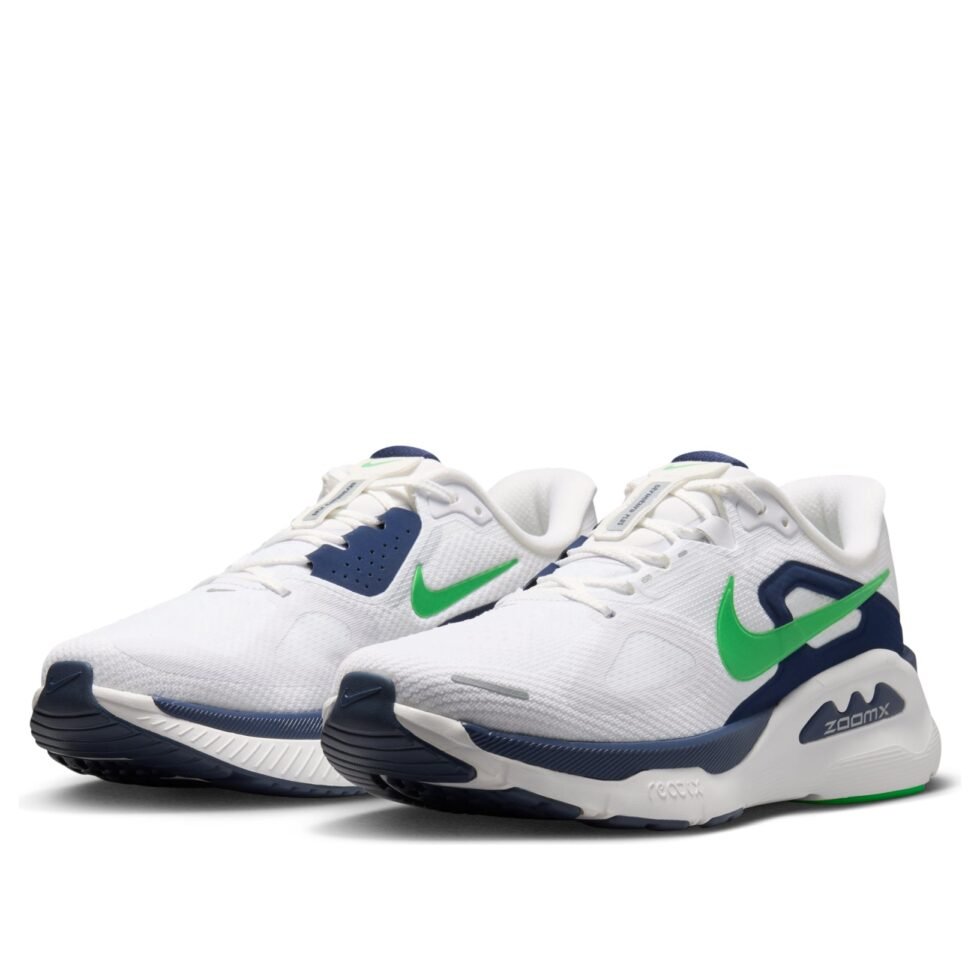 Nike Structure Plus 'White Black Volt' HQ3048-102 - Image 4