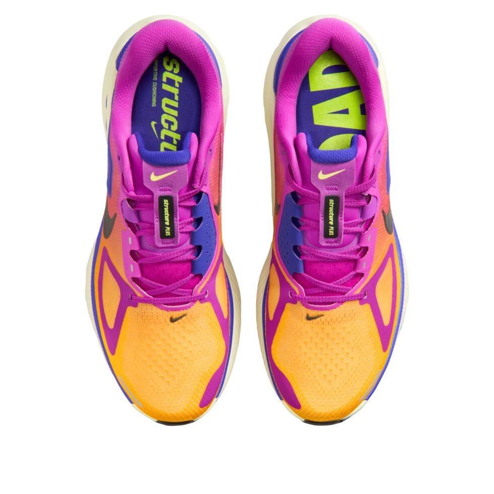 Nike Structure Plus 'Hyper Violet Citron Pulse' HQ3048-500 - Image 2