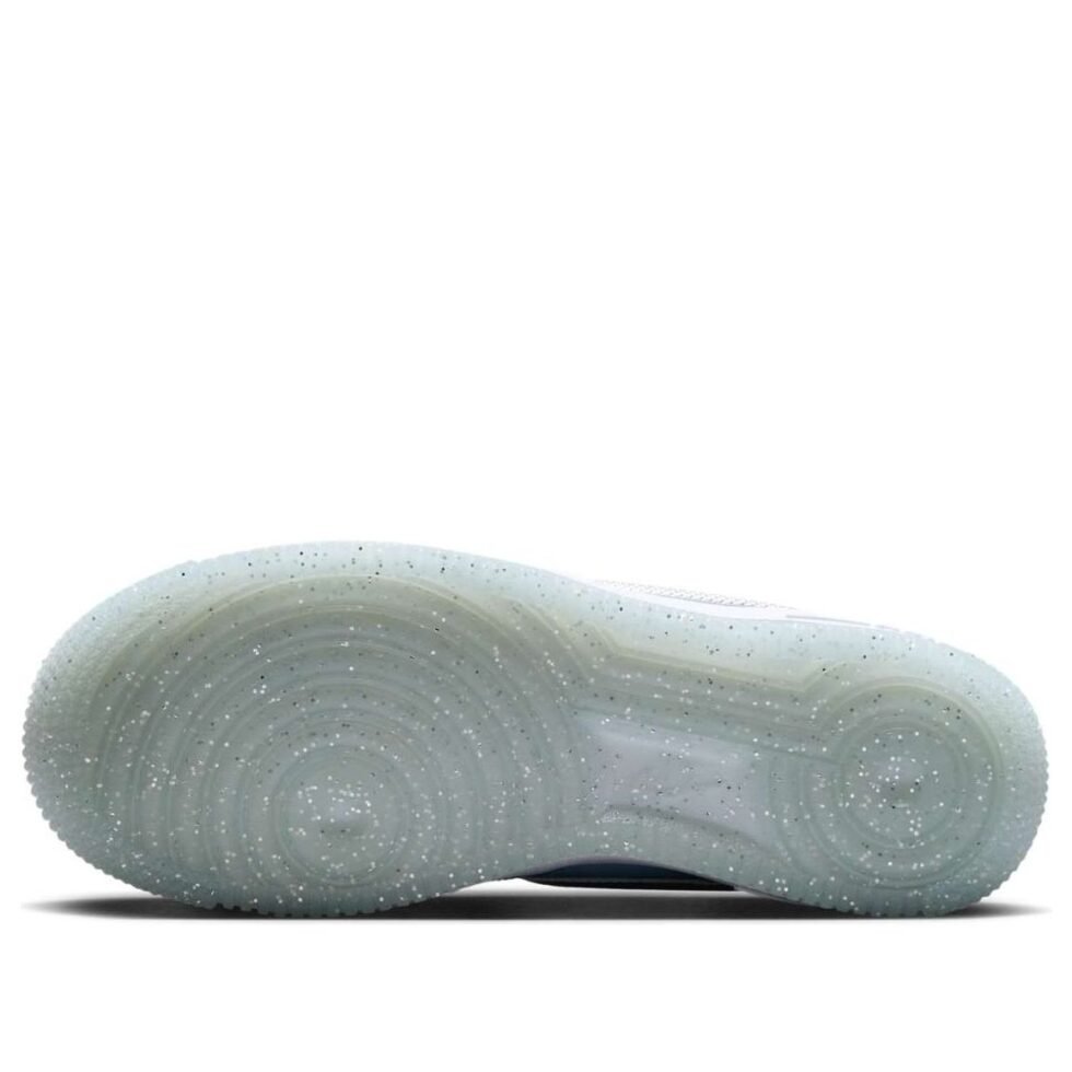 (GS) Nike Air Force 1 Low 'Pure Platinum Glacier Blue' HQ3249-043 - Image 6