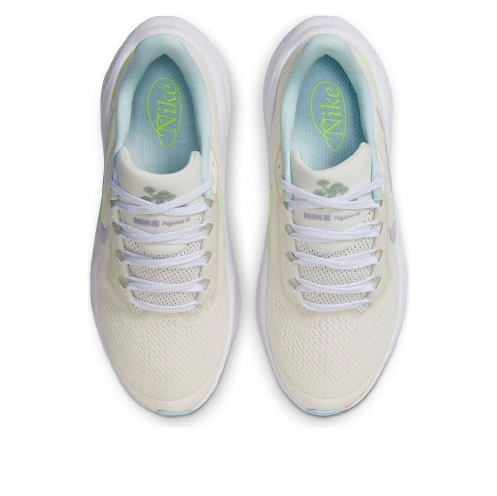 (GS) Nike Air Zoom Pegasus 41 'Sail Glacier Volt' HQ3468-151 - Image 4