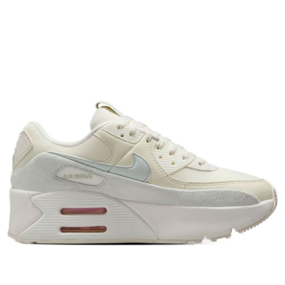 (WMNS) Nike Air Max 90 LV8 SE 'Pale Ivory Grey' HQ3494-110 - Image 2