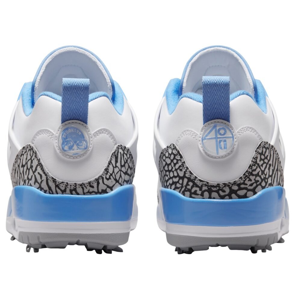 Air Jordan Spizike Golf 'White Wolf Grey University Blue' HQ4365-102 - Image 4