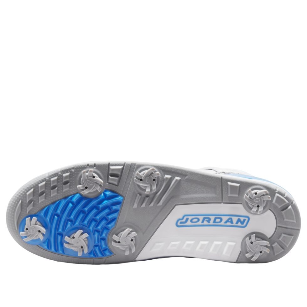 Air Jordan Spizike Golf 'White Wolf Grey University Blue' HQ4365-102 - Image 7