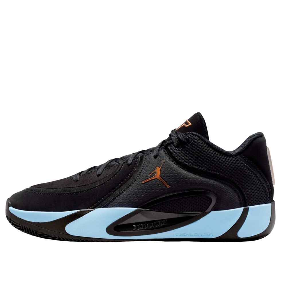 Air Jordan Tatum 4 PF 'Black Ice Blue' HQ4613-004