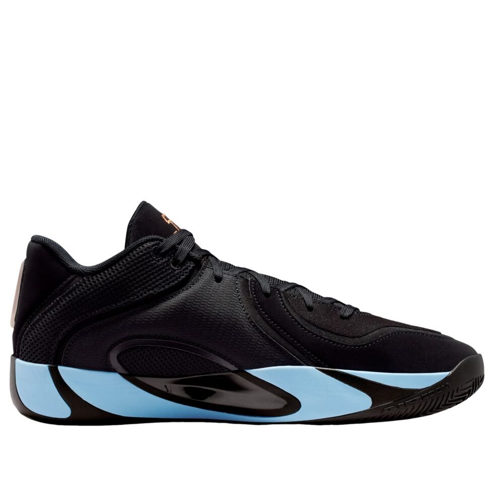 Air Jordan Tatum 4 PF 'Black Ice Blue' HQ4613-004 - Image 6