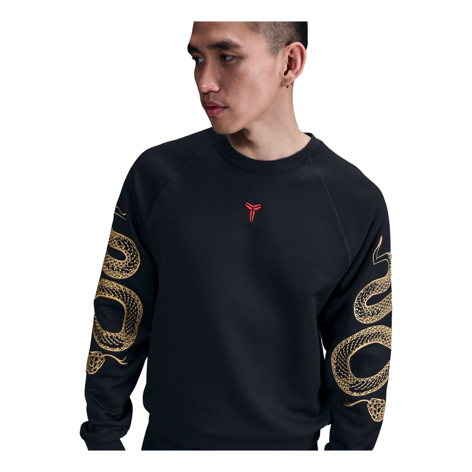 Nike Kobe Therma-FIT Basketball Crew Asia Sizing 'Black' HQ4698-010
