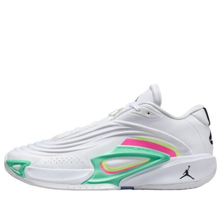 Jordan Luka 3 PF Photo Finish 'White Volt Glow Green Glow Black' HQ5055