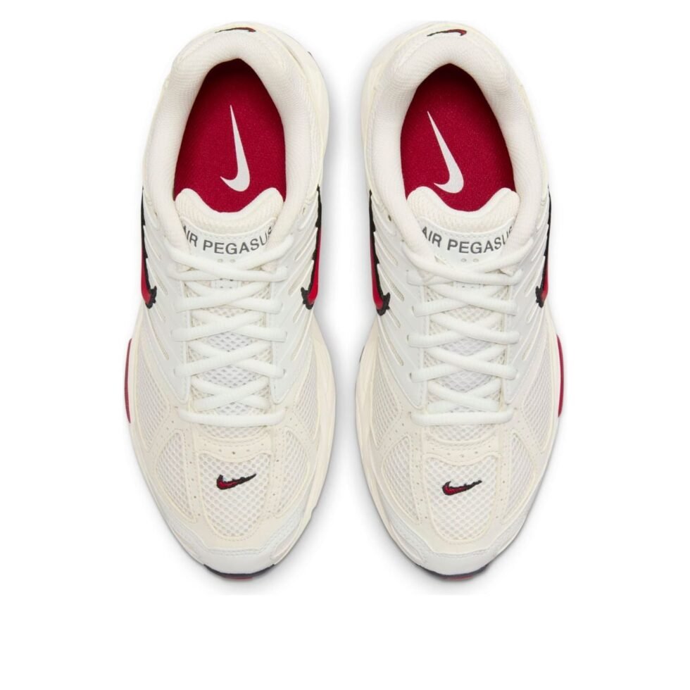 (WMNS) Nike Air Zoom Pegasus 2005 'White Coconut Milk Red' HQ5718-101 - Image 4