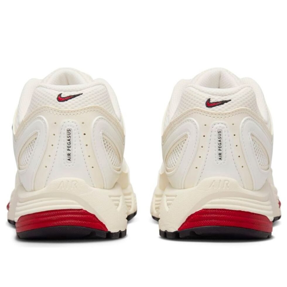 (WMNS) Nike Air Zoom Pegasus 2005 'White Coconut Milk Red' HQ5718-101 - Image 5
