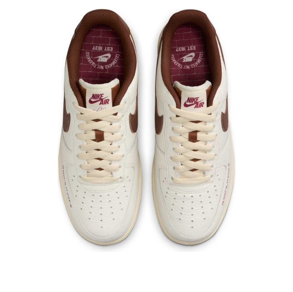 Nike Air Force 1 Low 'Howard University' HQ7027-100 - Image 4