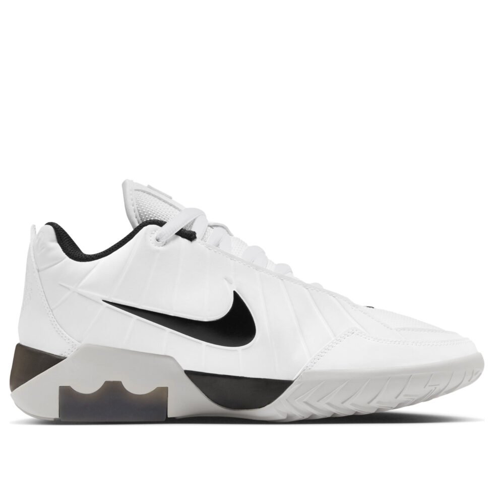 Nike LeBron Witness 9 EP 'White Neutral Grey Black' HQ8035-100 - Image 2