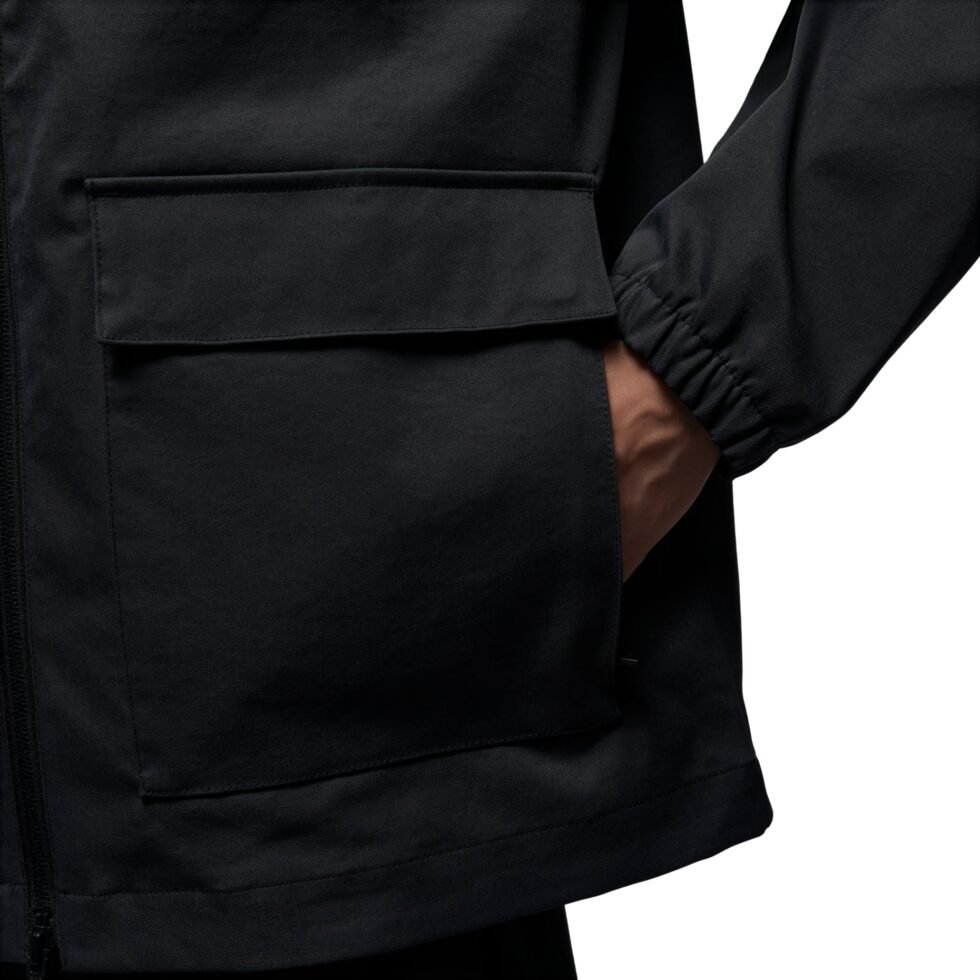 Air Jordan Golf Jacket 'Black' HQ8682-010 - Image 5