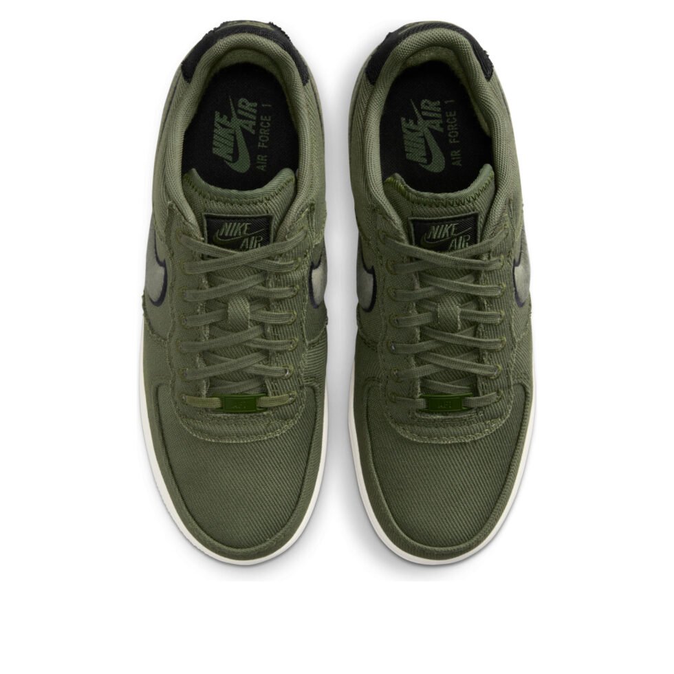 Nike Air Force 1 Low Canvas 'Army Olive' HV1204-301 - Image 2