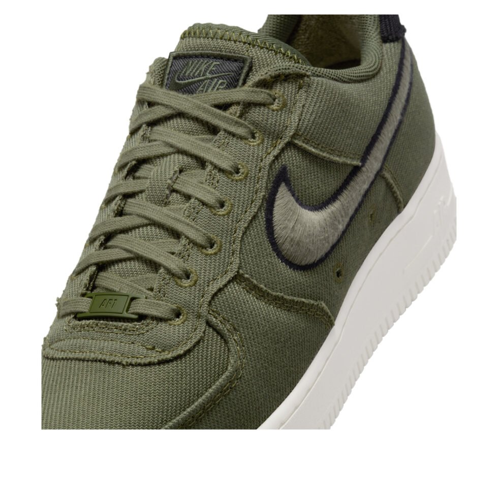 Nike Air Force 1 Low Canvas 'Army Olive' HV1204-301 - Image 5