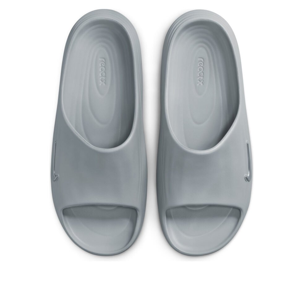 Nike ReactX Rejuven8 Slides 'Wolf Grey' HV4479-002 - Image 3