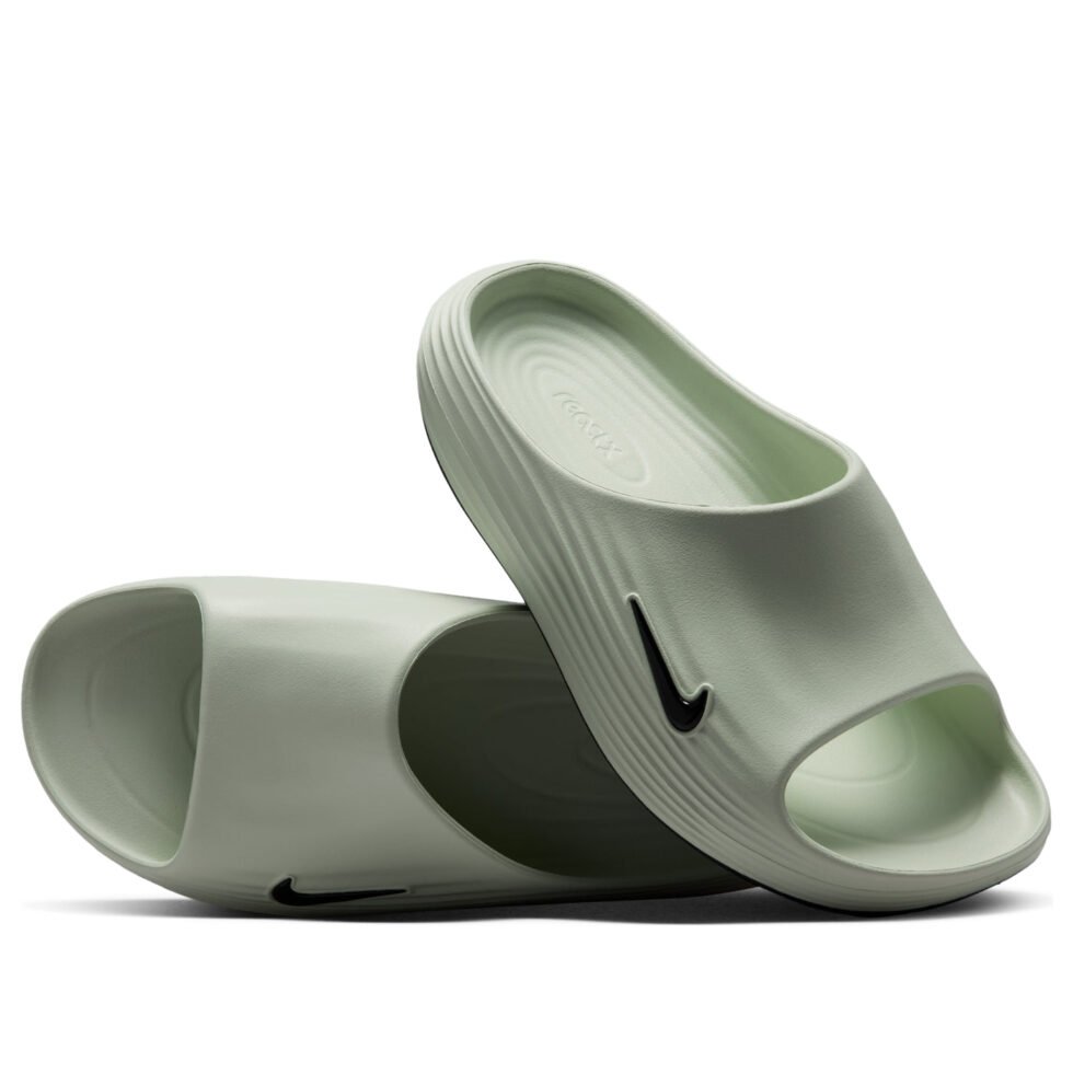 Nike ReactX Rejuven8 Slides 'Jade Aura Black' HV4479-301 - Image 6