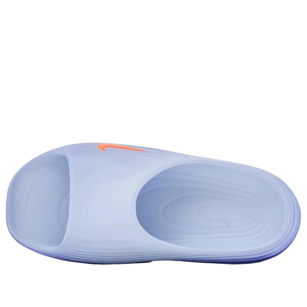 Nike ReactX Rejuven8 Slides 'Hydrogen Blue Total Orange' HV4479-405 - Image 4