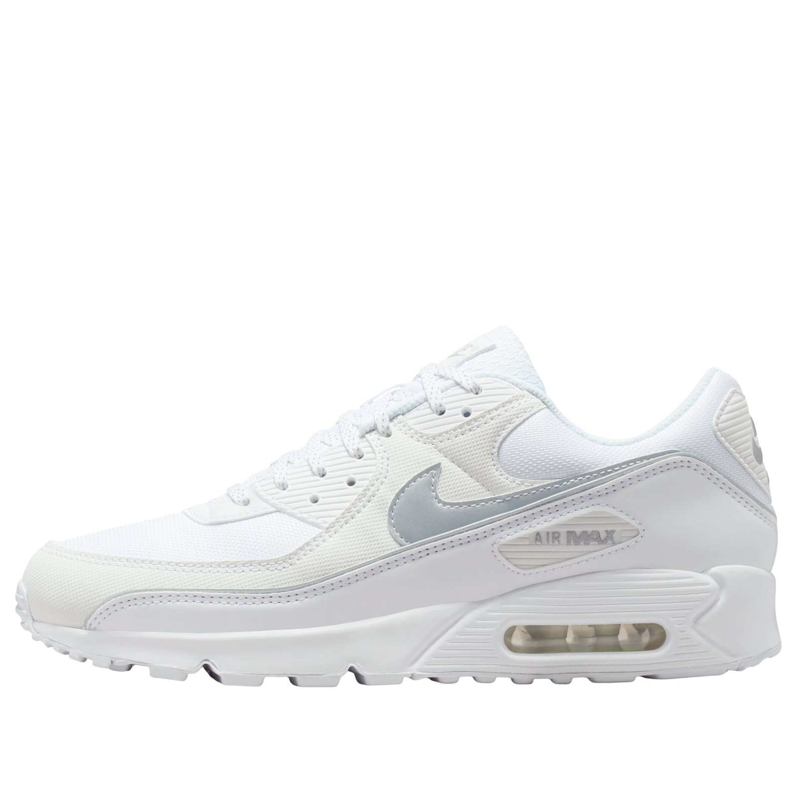 Nike Air Max 90 Premium 'White Metallic Silver' HV4517-100