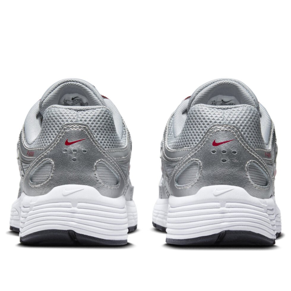 (GS) Nike P-6000 'Metalic Silver Cool Red' HV5064-002 - Image 3