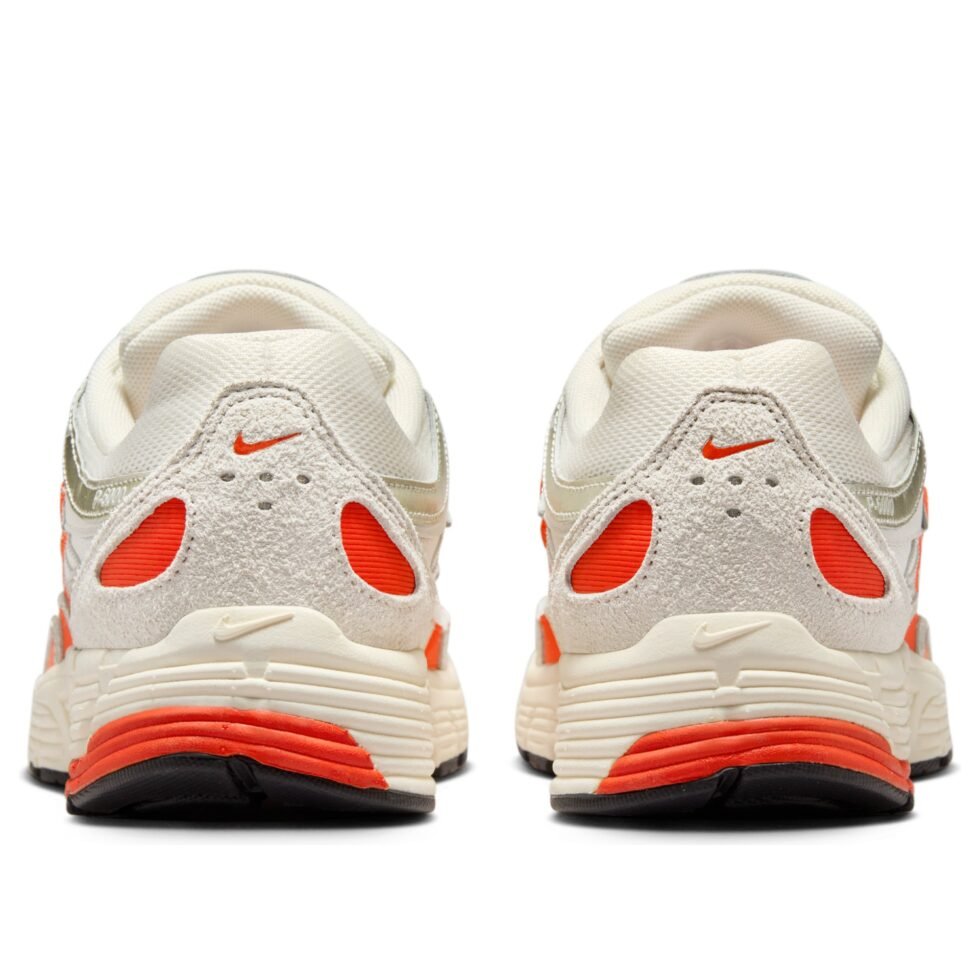 (WMNS) Nike P-6000 'Sail Light Bone Picante Red' HV5230-133 - Image 3