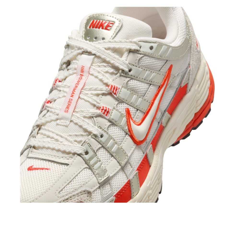 (WMNS) Nike P-6000 'Sail Light Bone Picante Red' HV5230-133 - Image 5