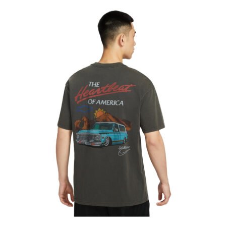 Nike x Devin Booker x Chevy Max90 T-shirt Asia Sizing 'Anthracite' HV6691-060