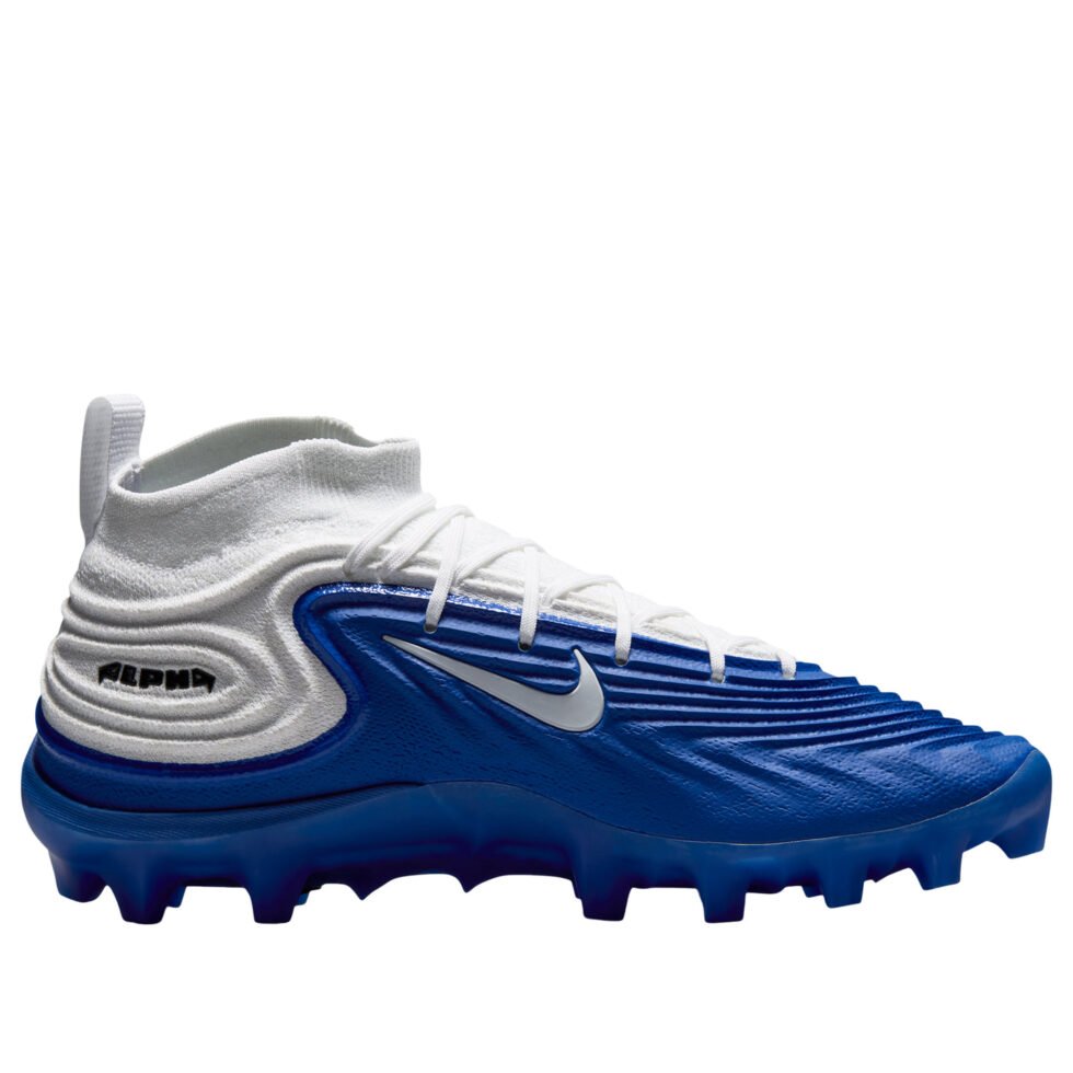 Nike Alpha Menace 5 Elite 'White Hyper Royal' HV7018-102 - Image 2