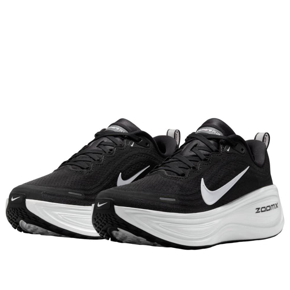 (WMNS) Nike Air Zoom Vomero Plus 'Black White' HV8154-002 - Image 4