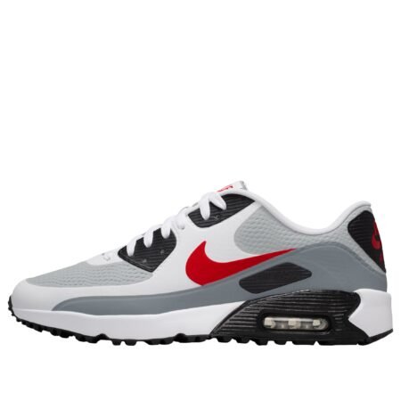 Nike Air Max 90 Golf 'White Grey Fire Red' HV9305-105