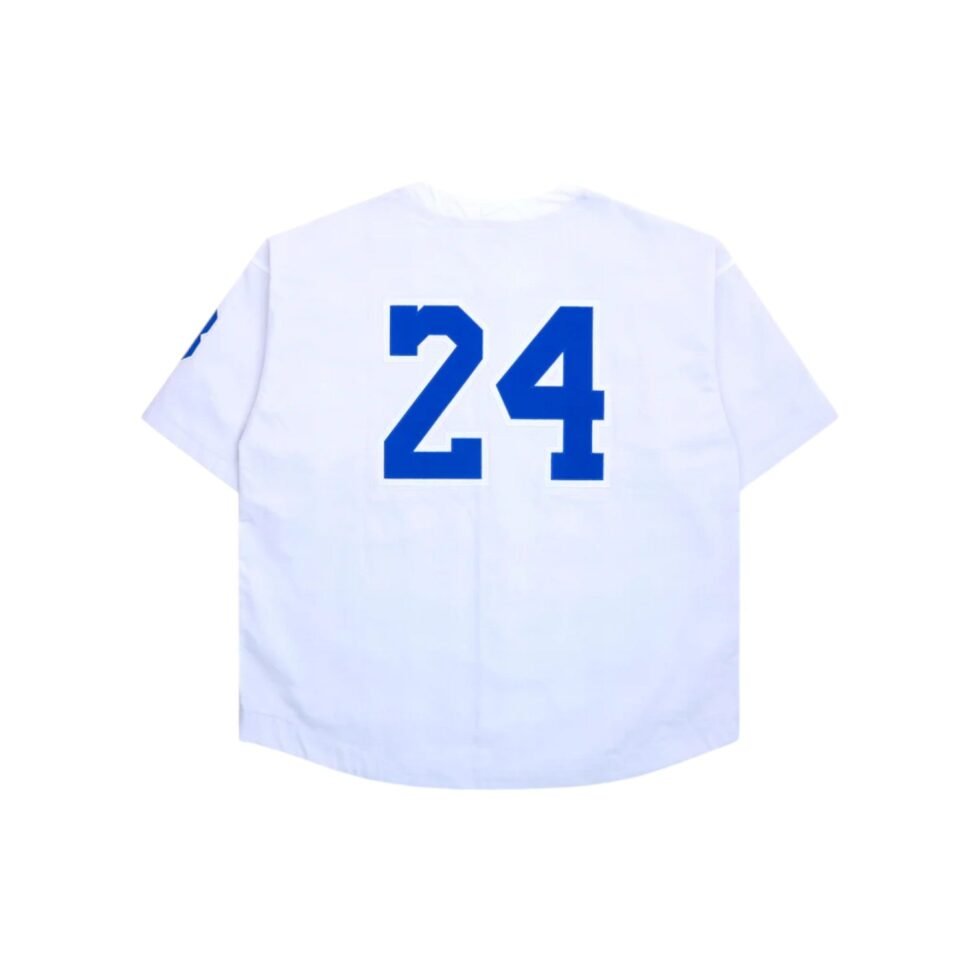 Nike Kobe Bryant Baseball Jersey 'White Game Royal' IB0007-100 - Image 2