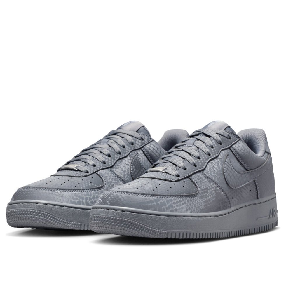 Nike x Kobe Bryant Air Force 1 Low 'Cool Grey' IB0018-004 - Image 4