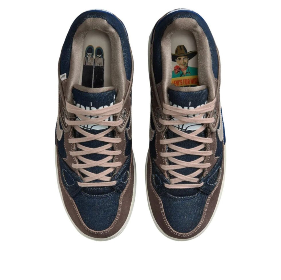 Nike x NIGO x Levi's Air Force 3 Low OGIN Version 'Enigma Stone' IB1808-002 - Image 4
