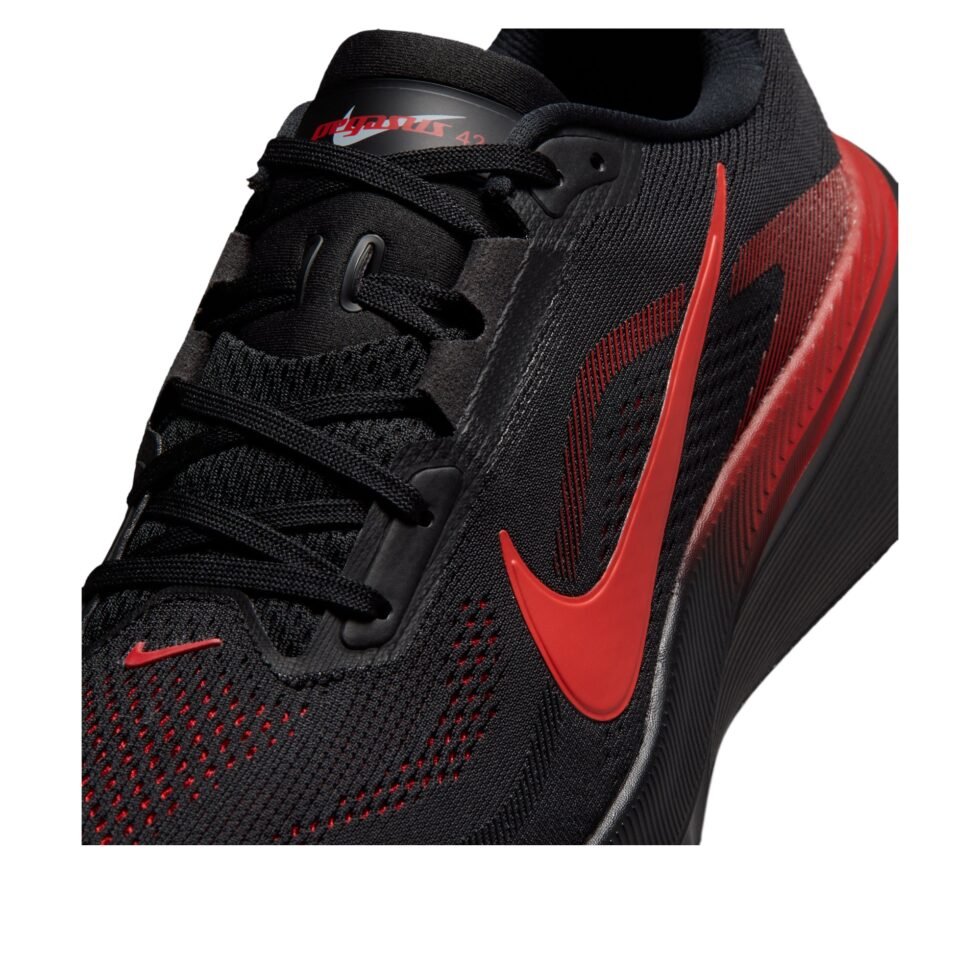 Nike Air Zoom Pegasus 42 'Black Bright Crimson' IB1873-007 - Image 6