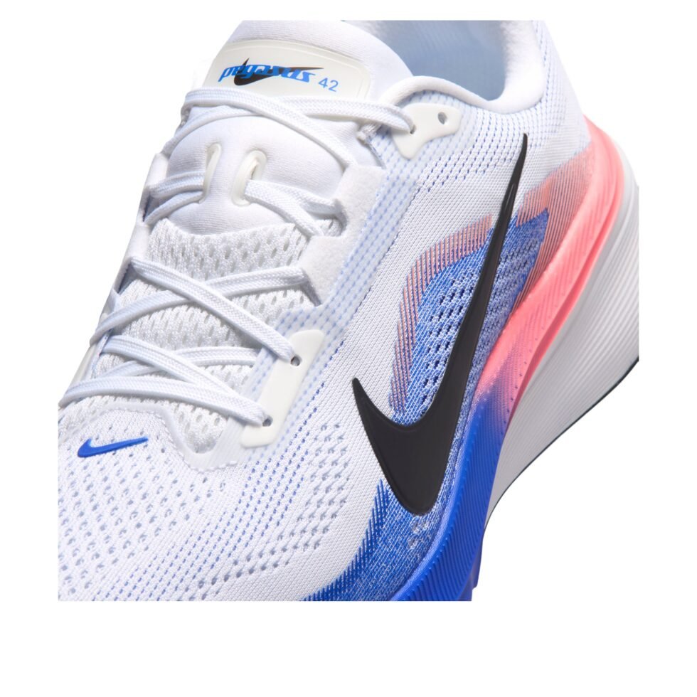 Nike Air Zoom Pegasus 42 'White Racer Blue Atomic Pink' IB1873-105 - Image 6