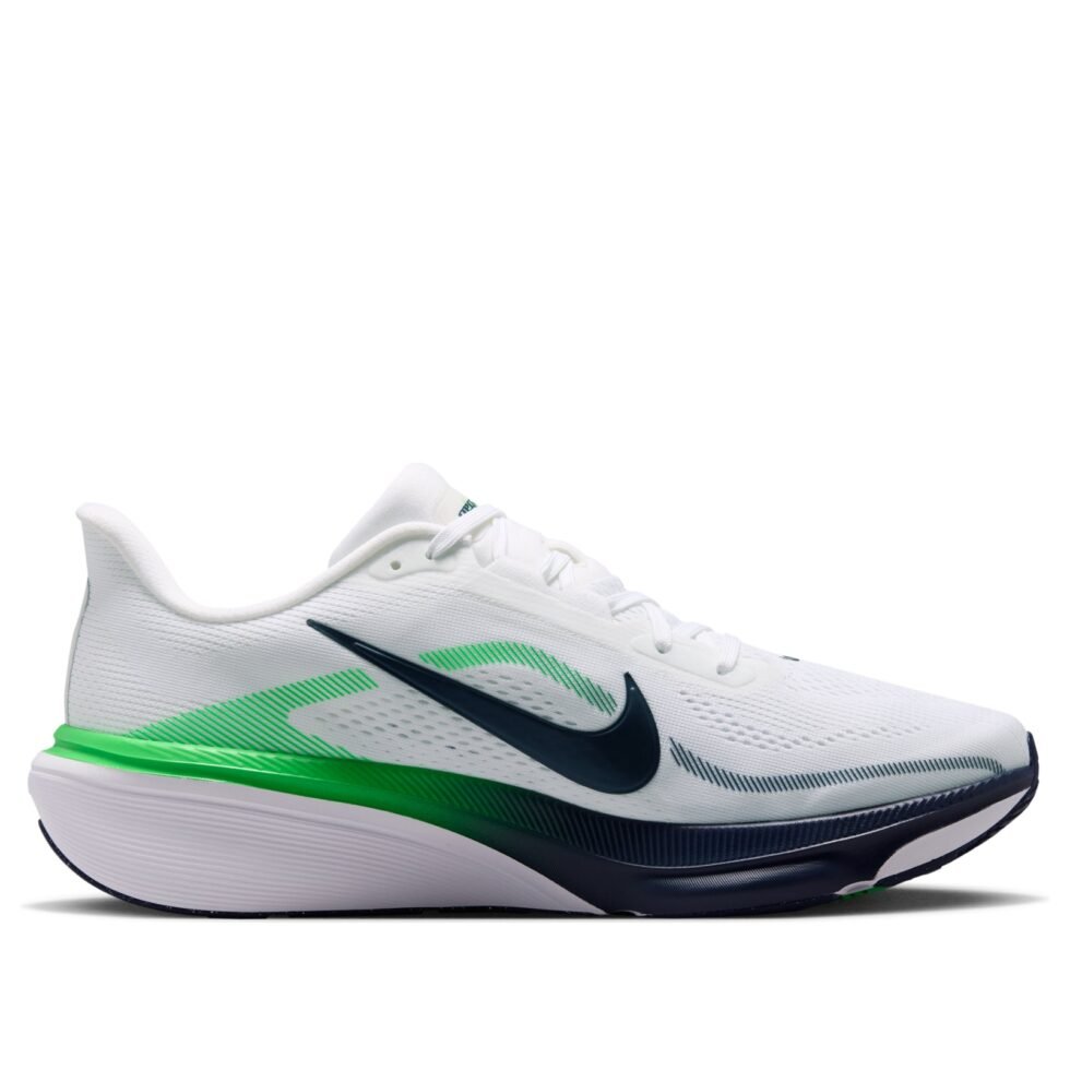 Nike Air Zoom Pegasus 42 'White Navy Green Spark' IB1873-107 - Image 2
