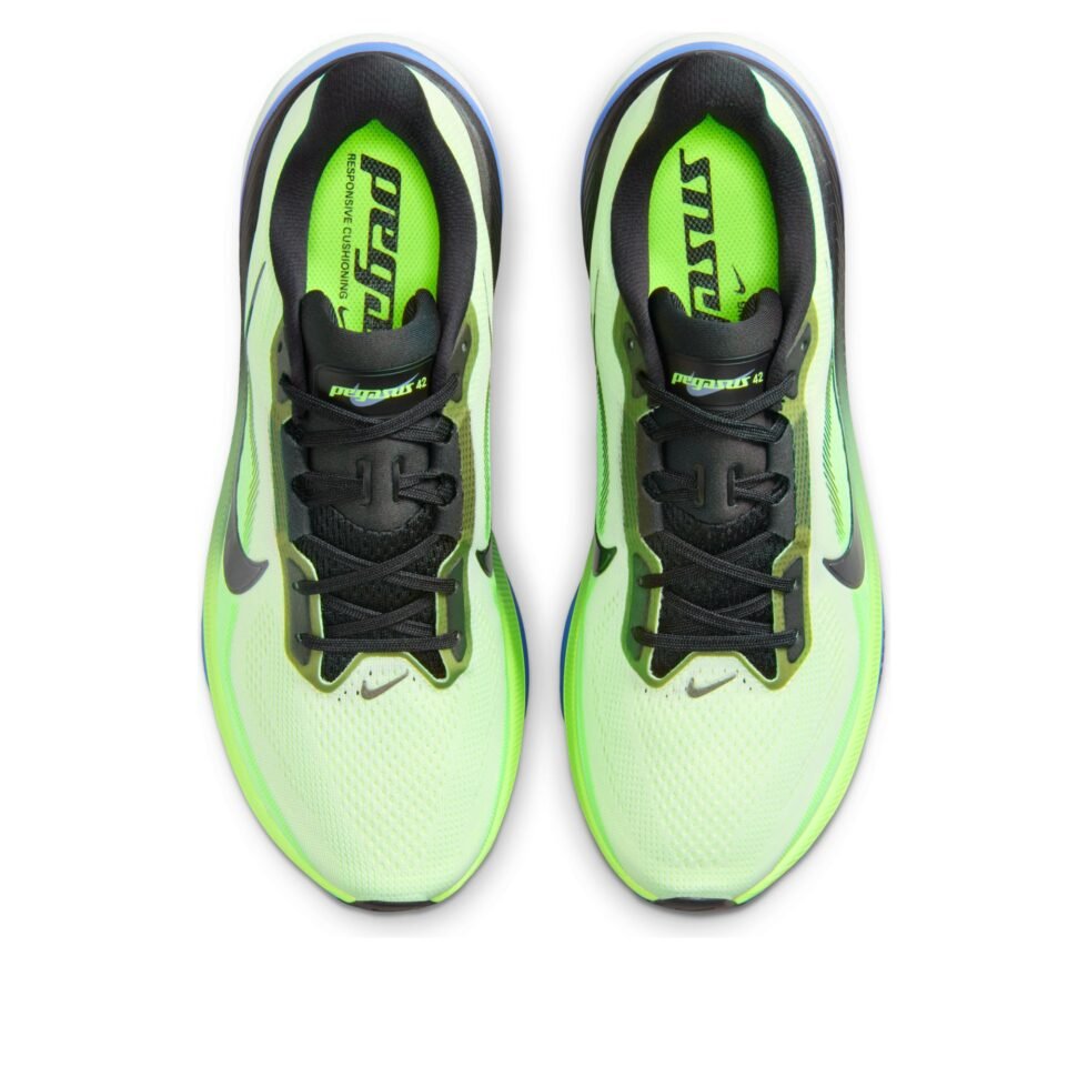 Nike Air Zoom Pegasus 42 'Volt Tint Sapphire Lime' IB1873-702 - Image 2