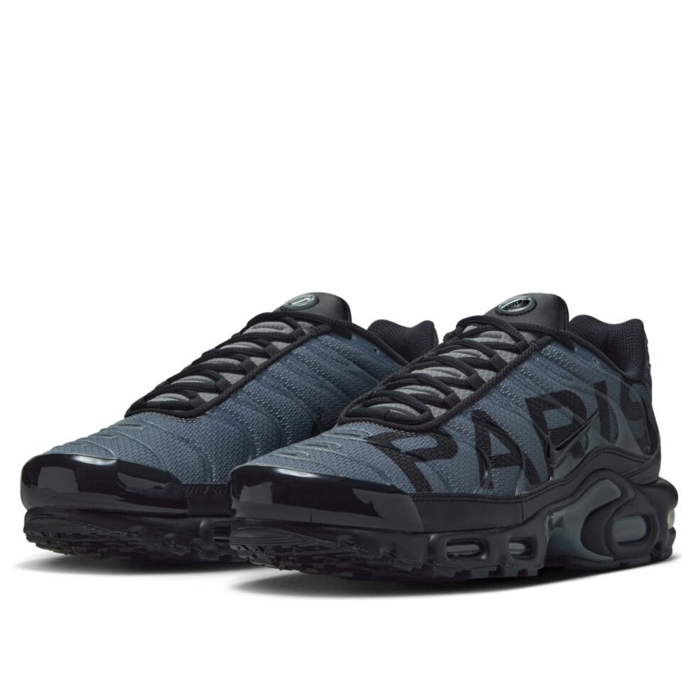 Nike x Paris Saint-Germain Air Max Plus 'Black Particle Grey' IB2253-001 - Image 4