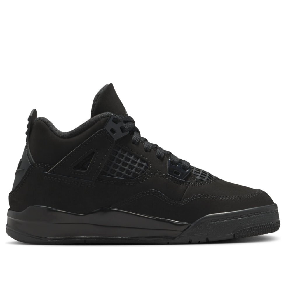 (PS) Air Jordan 4 Retro 'Black Cat'  IB4388-010 - Image 6