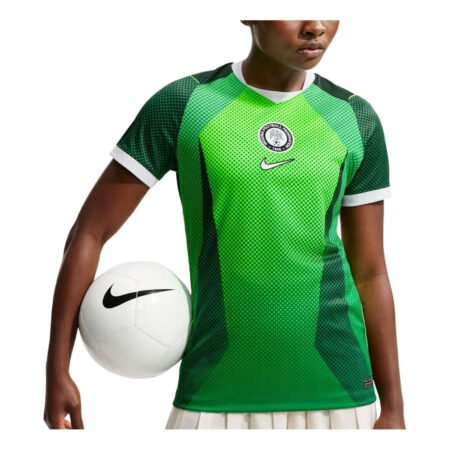 (WMNS) Nike Nigeria 2026 Stadium Home Dri-FIT Jersey 'Pine Green Electric Green White' IB4559-302