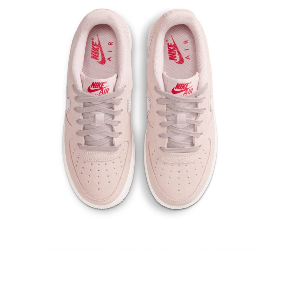 (GS) Nike Air Force 1 LV8 'Mud Red Sail White' IB5688-600 - Image 2