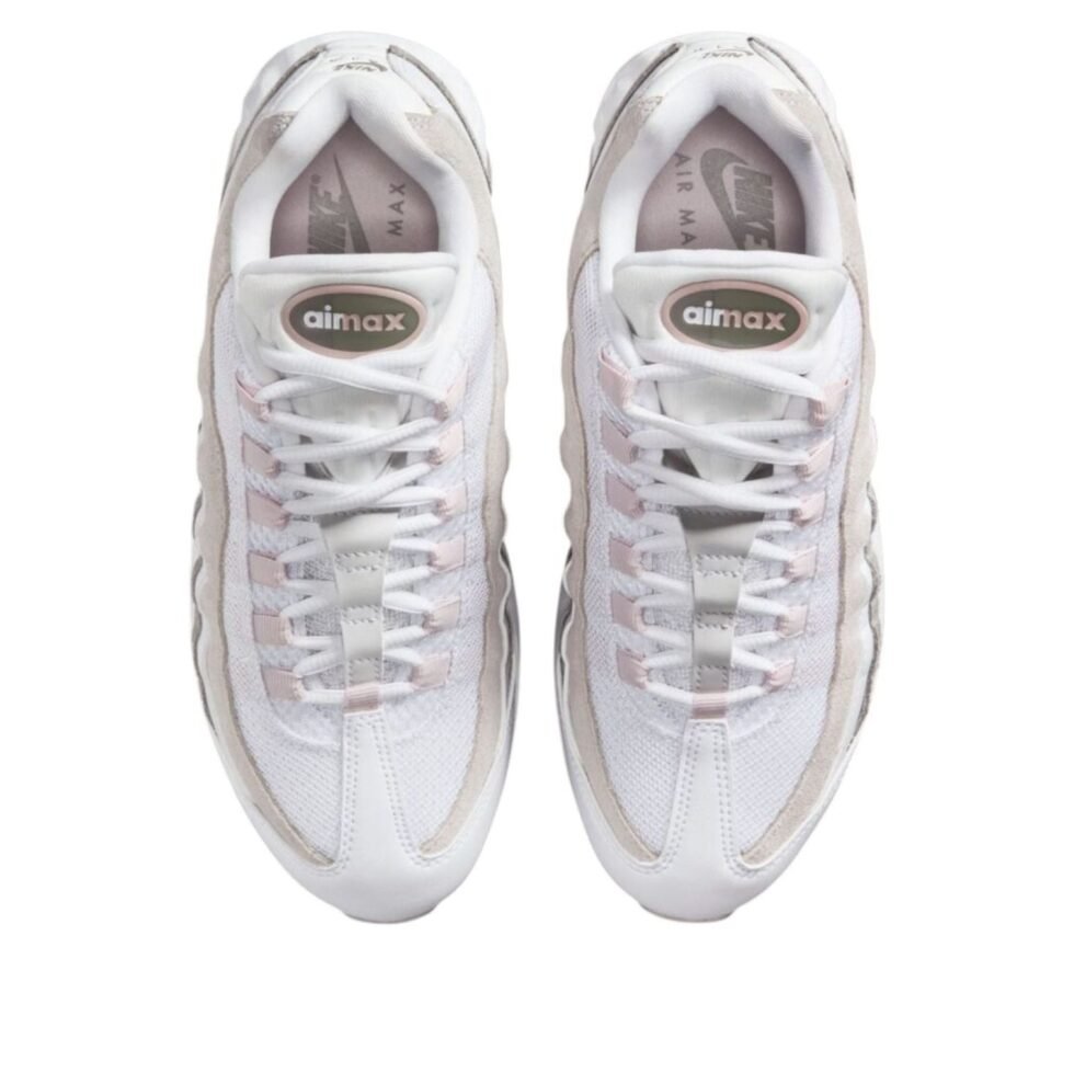 (WMNS) Nike Air Max 95 'Light Charcoal Pearl Grey' IB6396-102 - Image 4