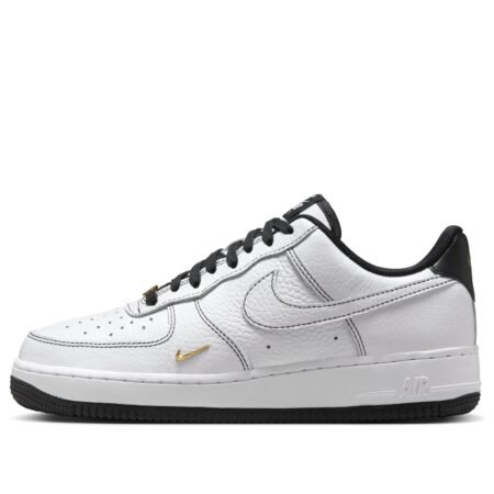 (WMNS) Nike Air Force 1 '07 Mini Jewel 'White Black Gold' IB6543-101