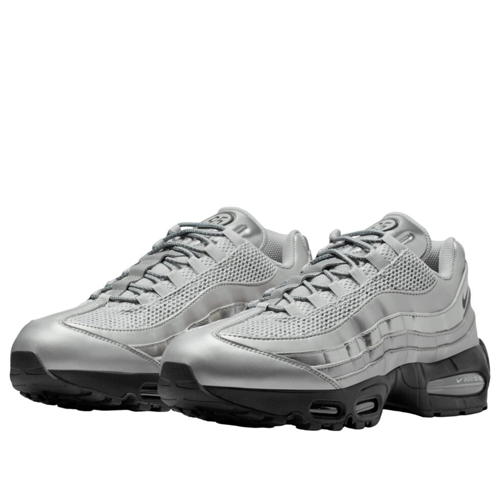 Nike Air Max 95 Total 90 'Black Metallic Silver' IB6830-002 - Image 4