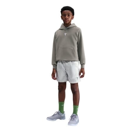 (GS) Nike Kobe Lightweight Woven Basketball Shorts 'White Reflective Silver' IB7082-100
