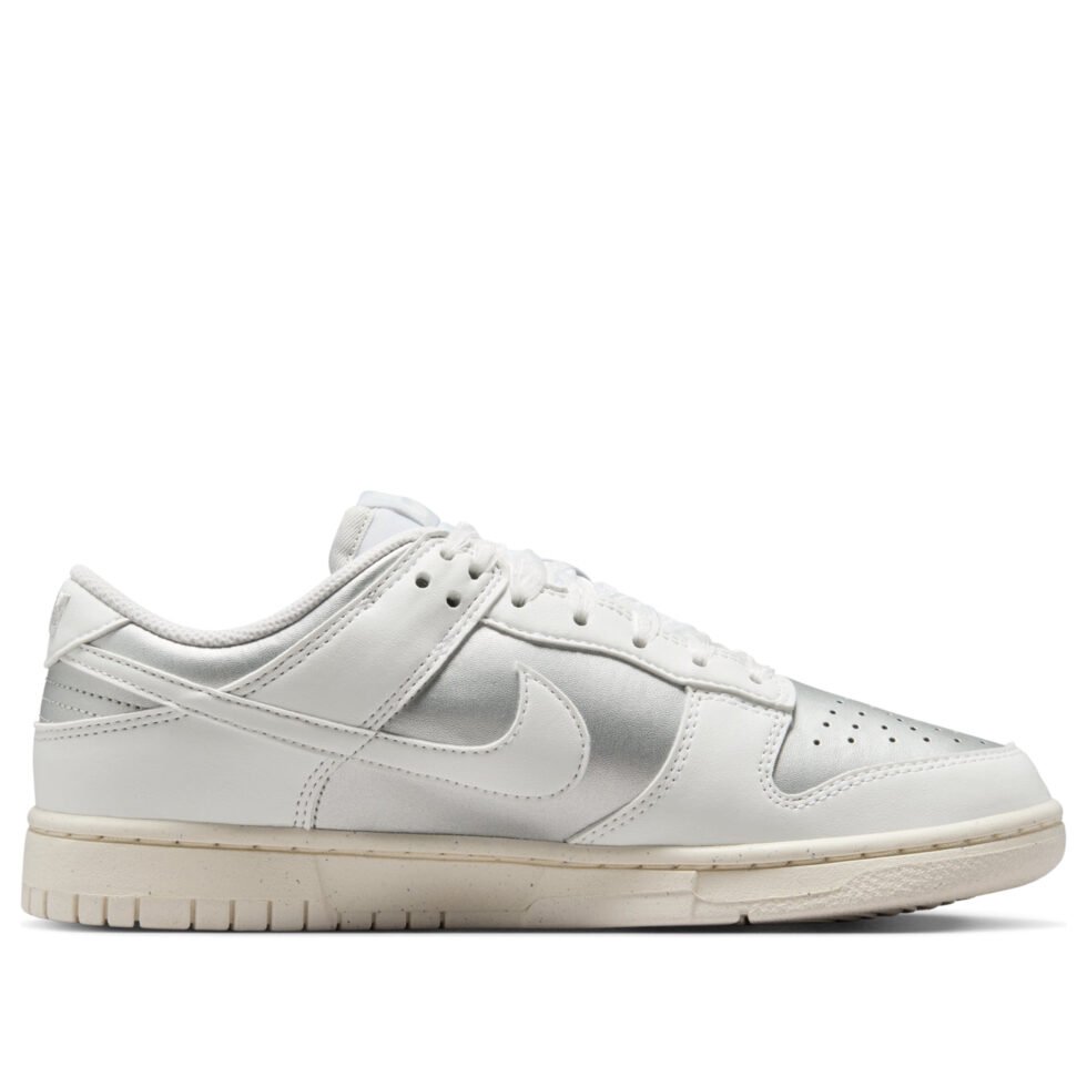 (WMNS) Nike Dunk Low Next Nature 'Metallic Platinum Pale Ivory' IB7311-001 - Image 6