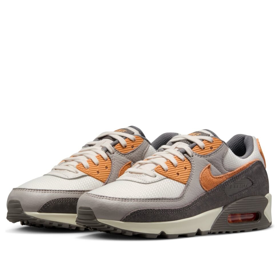 Nike Air Max 90 Premium 'Flat Pewter Copper Moon' IB7467-029 - Image 4